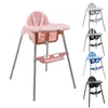 Image de Monsieur Bébé - Chaise haute enfant, réglable hauteur et tablette - Plusieurs coloris
