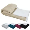 Image de Vivezen - Couverture, Plaid Polaire 150 x 200 cm ou 220 x 240 en Flanelle et Sherpa Ultra Doux - 5 Coloris