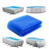 Image de Linxor - Bâche à Bulles Ronde, Ovale, carrée ou Rectangle pour Piscine intex ou Autre - 180 microns - Bleu - Plusieurs Tailles Disponibles - 6,10 m Ronde