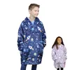 Image de Vivezen - Sweat à capuche, plaid, couverture, pull - Sherpa et flanelle - Enfant - Plusieurs coloris