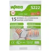 Image de WAGO - Sachet de 15 bornes de Connexion Automatique 3 entrées S222