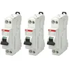 Image de Lot de 3 disjoncteurs Ph+N raccordement Vis 16A-4,5Ka - Courbe C