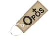 Image de CLJ - Porte-clés - RESUS - GROUPE SANGUIN : O+ O Positif - Marron militaire Opos - Militaire - Urgence
