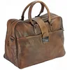 Image de Tony & Paul. Sac de voyage. RAIMONDO, Cuir. Cuir marron - Uni - FABRIQUE EN ITALIE.