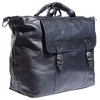 Image de Tony & Paul. Sac de voyage. WEEKENDER, Cuir. Cuir noir - Uni - FABRIQUE EN ITALIE.