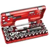 Image de FACOM Coffret Cliquet Extensible Verrouillage 1/2 " Detection Box Métriques 6 Pans - 25 Pièces - SXL.DBOX3PB