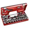 Image de Coffret clé à cliquet extensible à verrouillage DBOX douilles FACOM SXL.DBOX3PB 1/2"