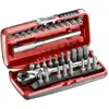 Image de Coffret d'embouts de vissage 1/4'' avec clé à cliquet FACOM R.180J31PB (31 pièces)