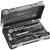 Image de Coffret mixte clé à cliquet + douilles FACOM RS.161-1PB 1/4"et 1/2"