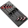 Image de Module de 7 clés mâles en T - 6 pans FACOM MOD.84TZSAPB