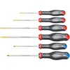 Image de FACOM ATD.J6 - Jeu de 6 TOURNEVIS PROTWIST® pour vis cruciformes POZIDRIV® - lames rondes