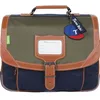 Image de Cartable 32 cm Tann's Les Signatures Axel Kaki/Bleu