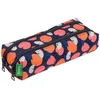 Image de Tann's - Trousse Double Sofia Rose - Imprimé Pommes d'amour et Pompon - Fourre-Tout Scolaire Fille 2 Compartiments - Toutes Classes