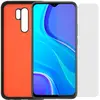 Image de Pack Coque TPU, Verre trempé pour REDMI9 Noir