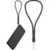 Image de Etui avec cordon MADE FOR XIAOMI Redmi 13 4G folio noir + dragonne