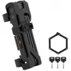Image de CASR Fold Pro Cadenas Antivol Vélo Pliant 80 cm avec Support Inclus