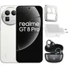 Image de Smartphone REALME Pack GT8 Pro 512Go Blanc + Chargeur + Buds Clip