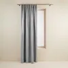 Image de Madura - Rideau Coconut Décoration pour Maison Salon Chambre - Tamisant Tissage Toile à l'effet satiné Perle 135x350 cm