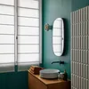 Image de MADURA - Store Bateau Carlina Décoration pour Maison Salon Chambre Canapé - Idée Cadeau Lin lavé légèrement froissé Blanc Pur et Bourdon Noir 100x220 cm
