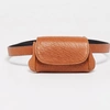 Image de Abaco Paris - Sac ceinture en Cuir d'Agneau Friend camel - 12x8x4 cm OS