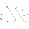Image de Kit ressort portillon tambour ODALIS/ALLIANCE d'origine Lave-linge 481209498005 WHIRLPOOL Lave-linge 481209498005 WHIRLPOOL