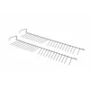 Image de Lot de 2 supports assiettes d'origine BOSCH pour lave-vaisselle, Acier inoxydable Blanc, Vendu par 2, 500 x 83 x 37 mm, Intégré, 00357872