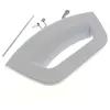 Image de POIGNEE DE HUBLOT GLOBAL BLANCHE FUTURA POUR LAVE LINGE WHIRLPOOL - C00507932