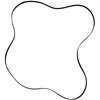 Image de COURROIE 1992 H7 POLY-V MAEL POUR SECHE LINGE WHIRLPOOL - 284697