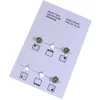 Image de Jeu Injecteurs, gicleurs butane Four, cuisinière 4431900099 BEKO Four, cuisinière 4431900099 BEKO