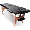 Image de Table De Massage Pliante Avec Accessoires Et Housse Tdm102 Noir Yoghi