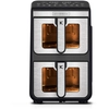Image de Kitchencook - Double friteuse à air verticale 7 programmes noires - 11L OS