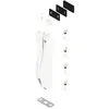 Image de La croisee ds - Cremone pompier a poignee a levier deesse 6887 - Finition.Noir RAL 9005 -