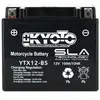 Image de Batterie Moto prête à l'emploi SLA AGM YTX12-BS Kyoto 12V 10AH