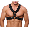 Image de The Red Harness Harnais en cuir RIGHT Noir