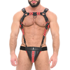Image de Sparta's Harness Ensemble Jock et Harnais KATERPILLAR Noir-Rouge