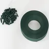 Image de IDMarket - Kit de lamelles occultantes PVC vertes L.60 M pour panneau grillagé