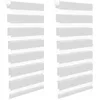Image de IDMarket - Lot de 2 Stores enrouleurs zébrés Jour Nuit l.40 x H. Max 170 CM Blancs