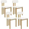 Image de IDMarket - Lot de 4 chaises ESMA pour Salle à Manger