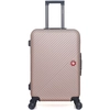 Image de Swiss Kopper - Valise Moyen Séjour 4 roues doubles Spiez 65 cm rose doré OS