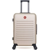 Image de Swiss Kopper - Valise Moyen Séjour 4 roues doubles Wil 65 cm beige OS