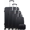 Image de Hero - 4 Valises & Vanity 4 roues simples 75/65/55/46/30 cm Lipari-U noires OS