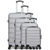 Image de Hero - 4 Valises 4 roues simples Renoso-M 75/65/55/46 cm grises OS