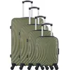 Image de Hero - 4 Valises 4 roues Lagos-M 75/65/55/46 cm vert kaki OS