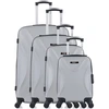 Image de Bluestar - 4 Valises 4 roues simples Garibaldi-M 75/65/55/42 cm grises OS