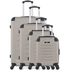 Image de Bluestar - 4 Valises 4 roues simples Opera-M 75/65/55/42 cm beiges OS