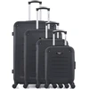 Image de Bluestar - 4 Valises 4 roues simples Opera-M 75/65/55/42 cm noires OS