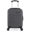 Image de Bluestar - Valise Cabine XXS 4 roues simples Miami 46 cm gris foncé OS