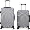 Image de Hero - Lot de 2 Valises weekend et cabine L agos grises OS