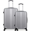 Image de Hero - Lot de 2 Valises grand format et weekend L ipari grises OS