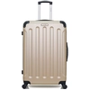 Image de Bluestar - Valise Long Séjour 4 roues simples Madrid 75 cm dorée OS